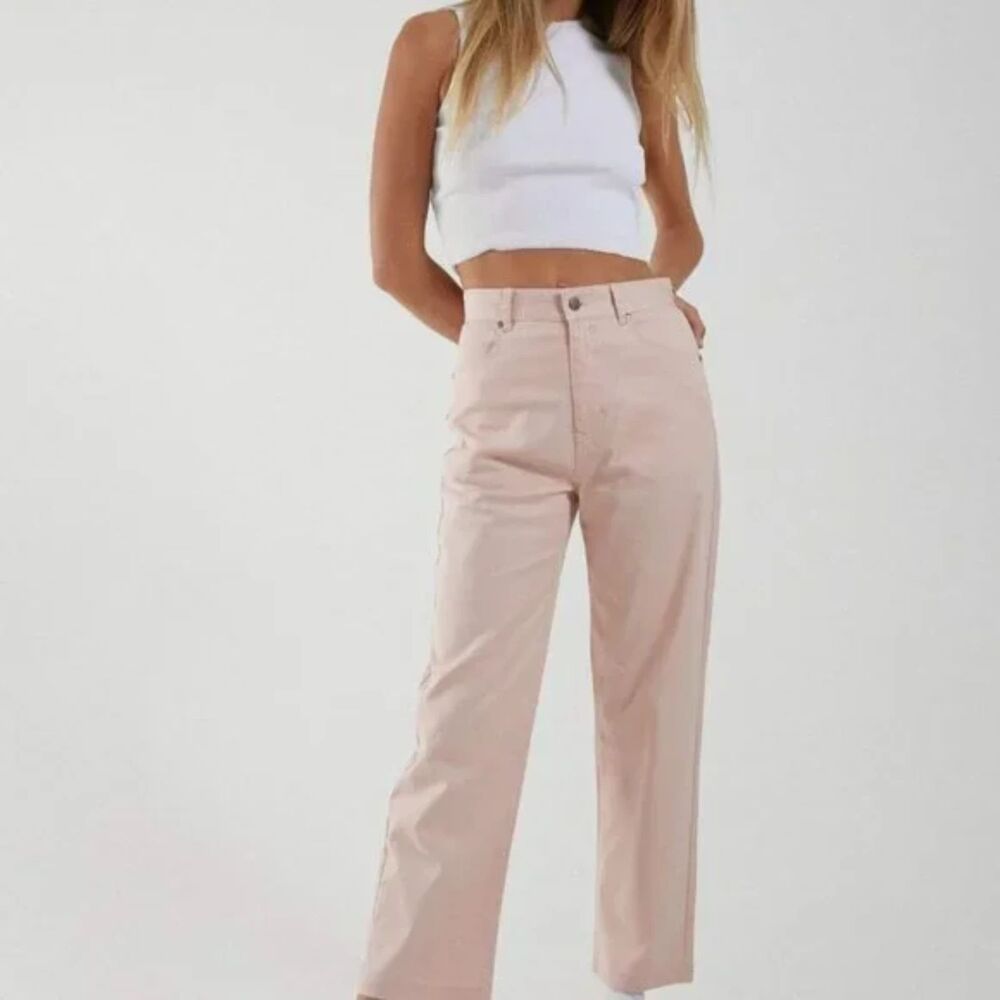 Afends Womens Shelby - Hemp High Waist Wide Leg Pant size 24